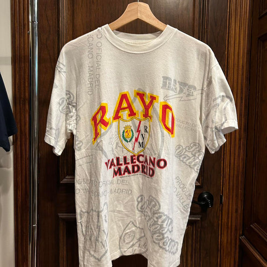 90s Rayo Vallecano Madrid AOP T-Shirt